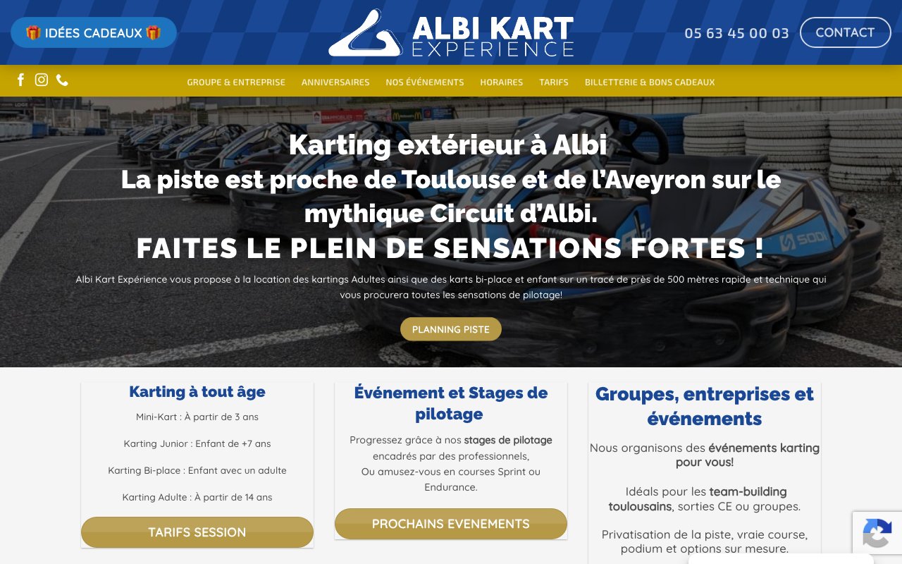 ALBI KART EXPÉRIENCE
