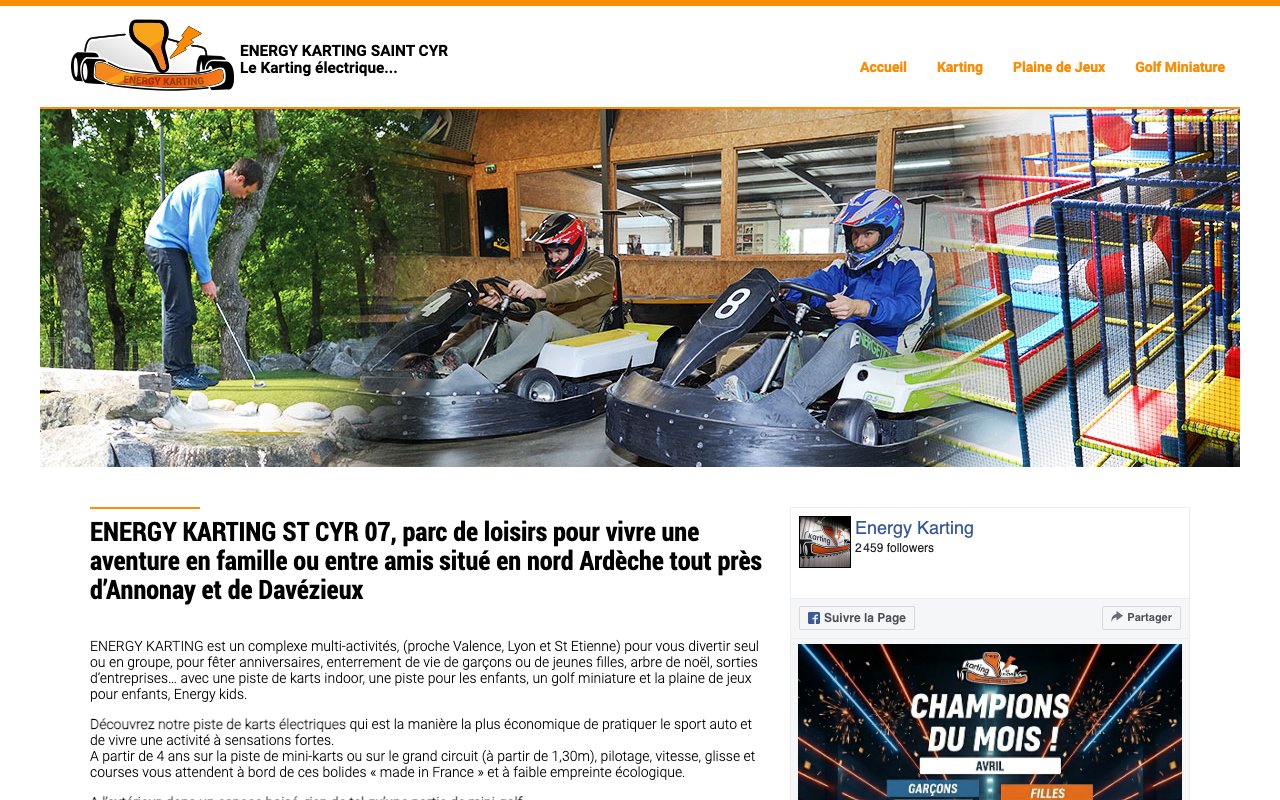 ENERGY KARTING ST CYR