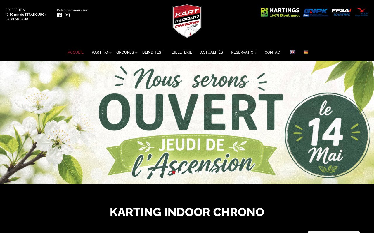 KART INDOOR CHRONO