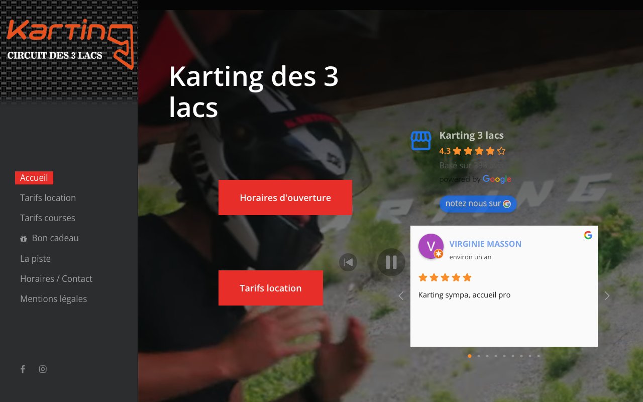 KARTING DES 3 LACS