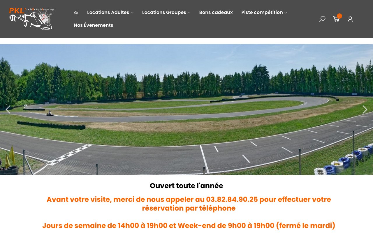 PISTE DE KARTING DE LOMMERANGE